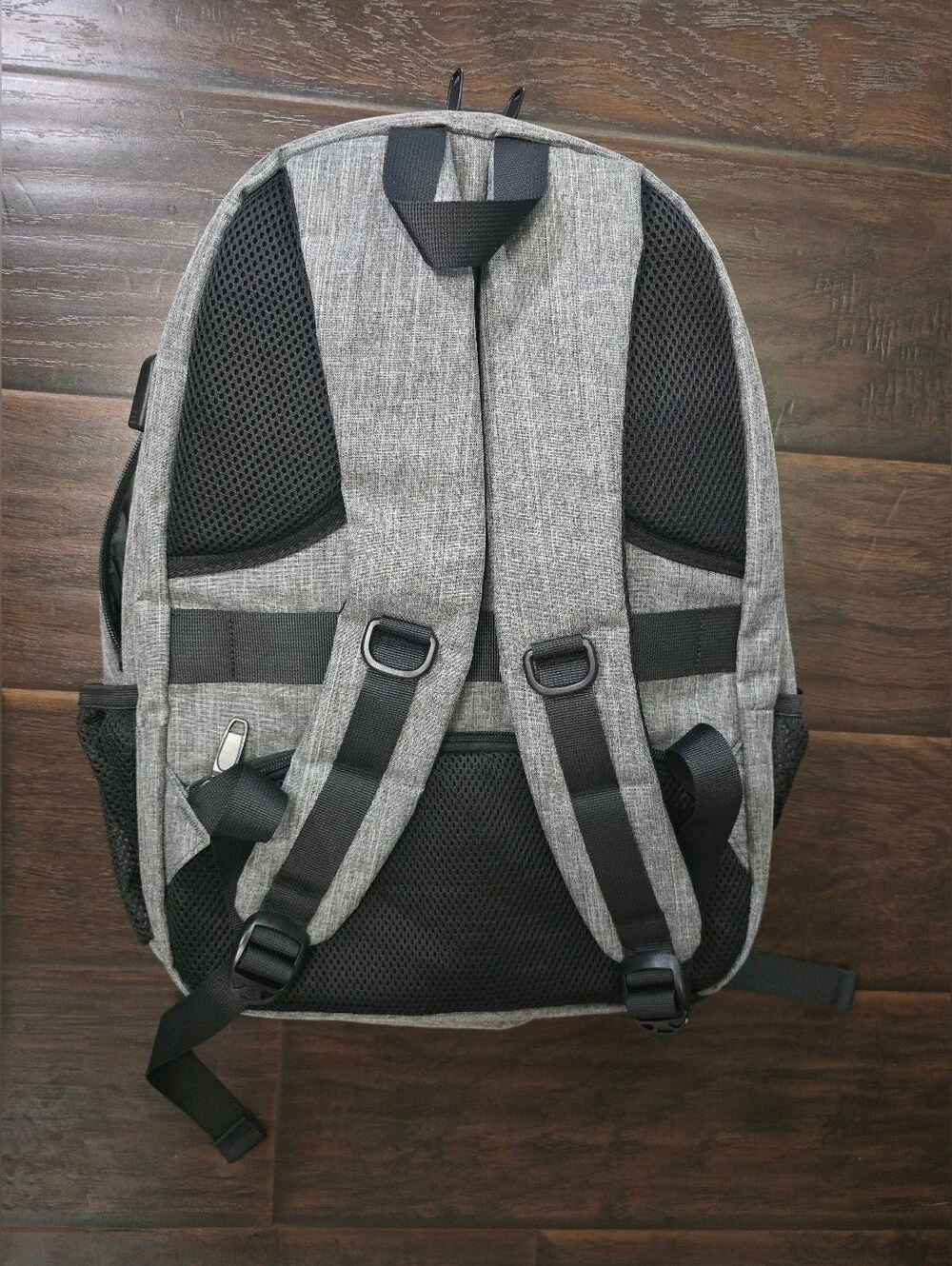 Enforce Grey Multi Zipper Compartment Utility Backpack